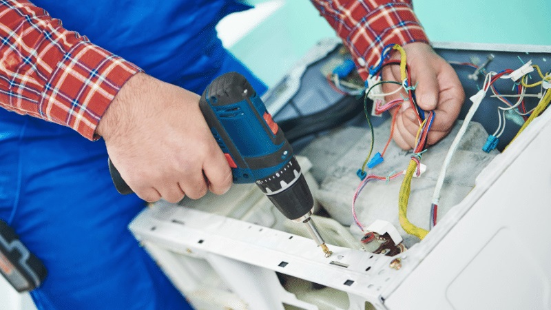 Kula Esty Esty çamaşır makinesi kart tamiri – Su almama arızası orijinal parça ile giderildi. - Teknik servis örneği